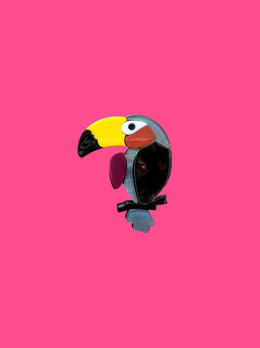 Tropic Toucan Brooch